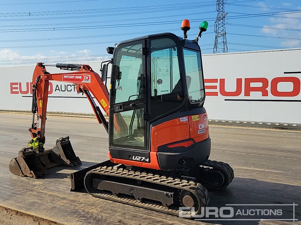 2021 Kubota KX027-4 - Mini-ekskavators: foto 3 2021 Kubota KX027-4 - Mini-ekskavators: foto 3