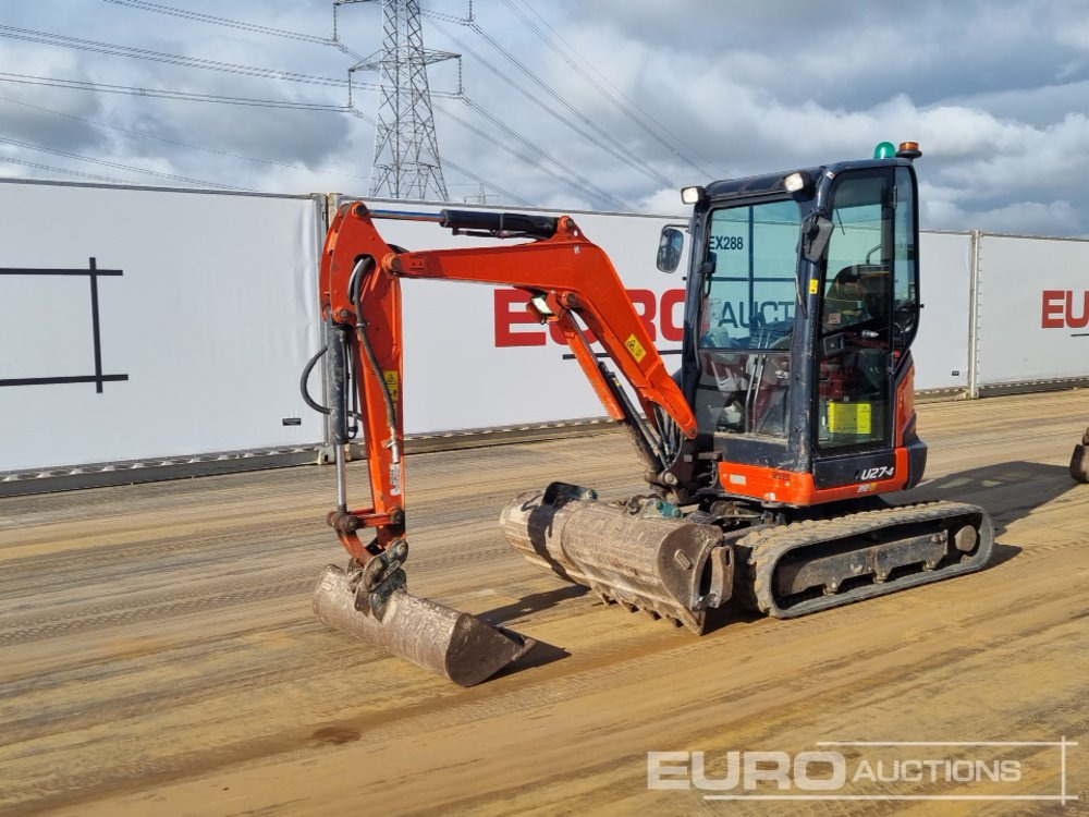 2021 Kubota U27-4 - Mini-ekskavators: foto 1 2021 Kubota U27-4 - Mini-ekskavators: foto 1
