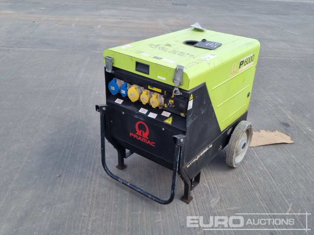 2021 Pramac P6000 - Elektroģenerators: foto 1 2021 Pramac P6000 - Elektroģenerators: foto 1