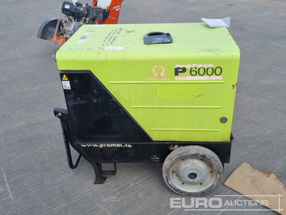 2021 Pramac P6000 - Elektroģenerators: foto 2 2021 Pramac P6000 - Elektroģenerators: foto 2