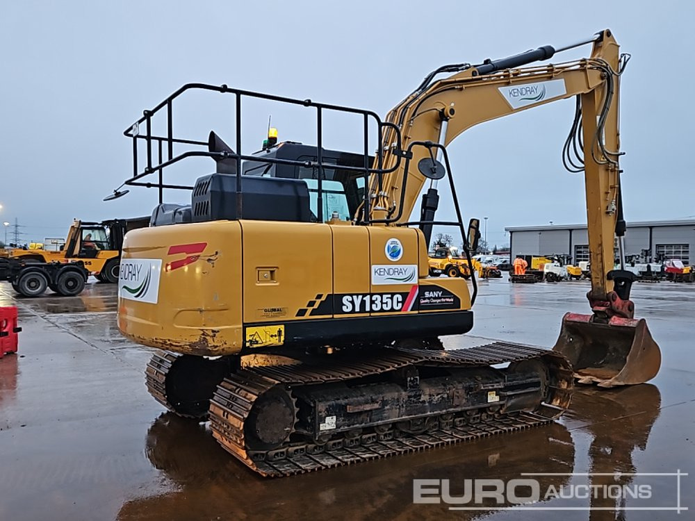2021 Sany SY135C - Kāpurķēžu ekskavators: foto 5 2021 Sany SY135C - Kāpurķēžu ekskavators: foto 5