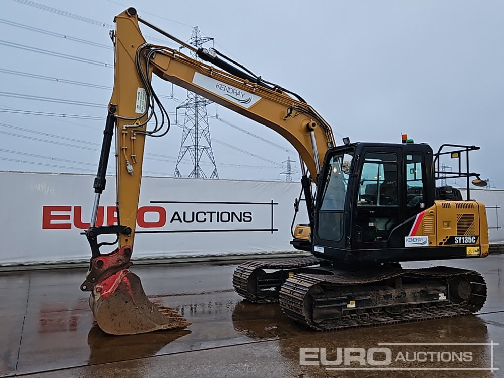 2021 Sany SY135C - Kāpurķēžu ekskavators: foto 1 2021 Sany SY135C - Kāpurķēžu ekskavators: foto 1