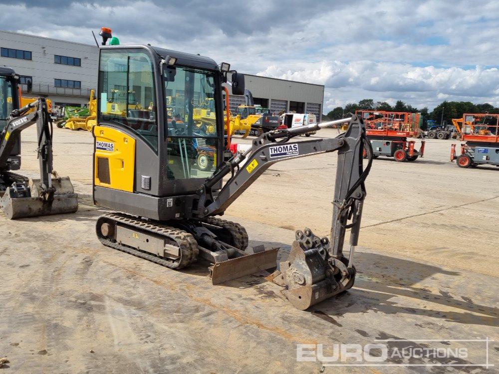 Mini-ekskavators 2021 Volvo EC18E: foto 7