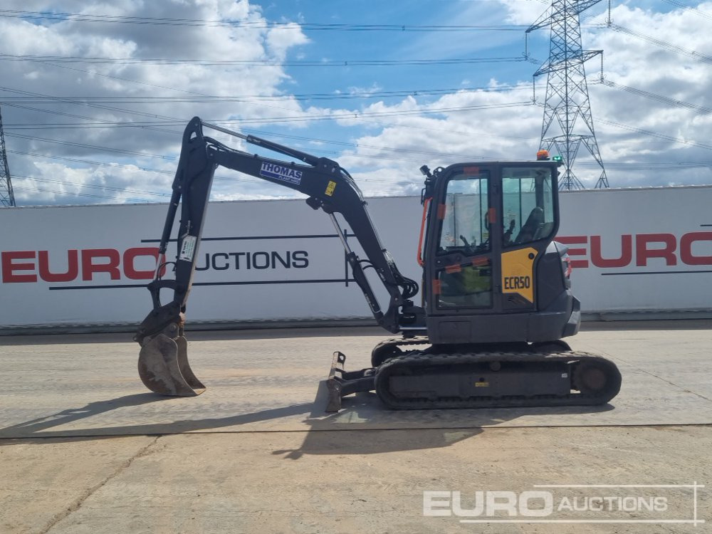 2021 Volvo ECR50F - Mini-ekskavators: foto 2 2021 Volvo ECR50F - Mini-ekskavators: foto 2