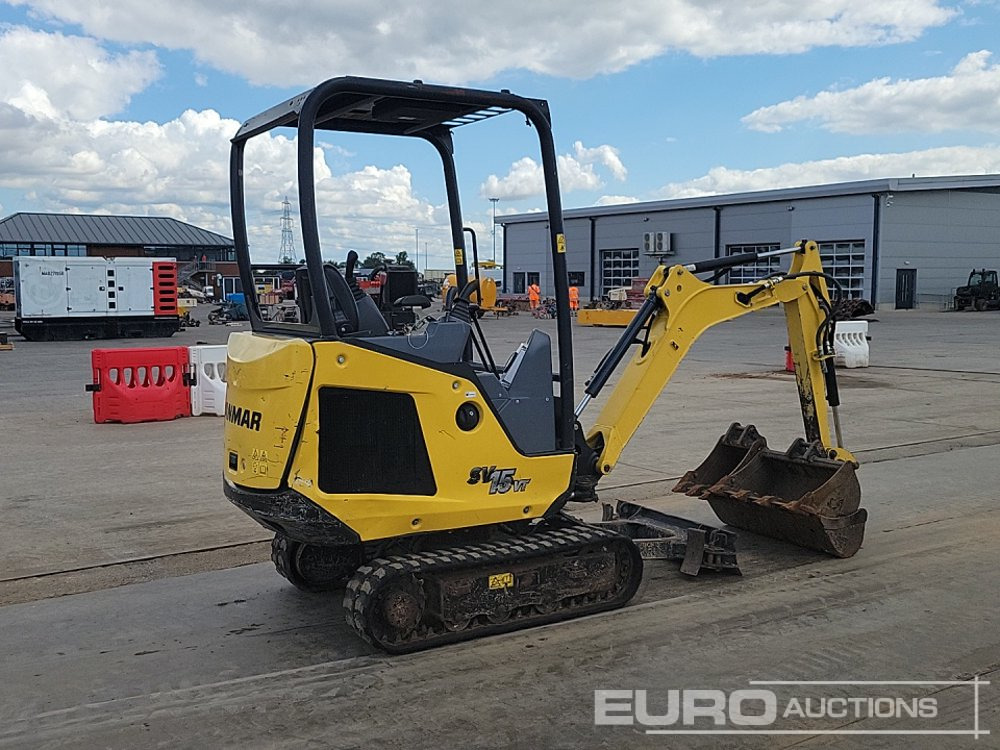 2021 Yanmar SV15VT - Mini-ekskavators: foto 5 2021 Yanmar SV15VT - Mini-ekskavators: foto 5