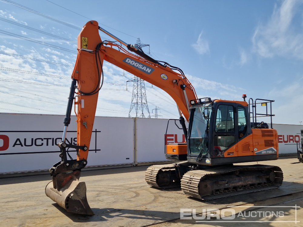 2022 Doosan DX140LC-7 - Kāpurķēžu ekskavators: foto 1 2022 Doosan DX140LC-7 - Kāpurķēžu ekskavators: foto 1