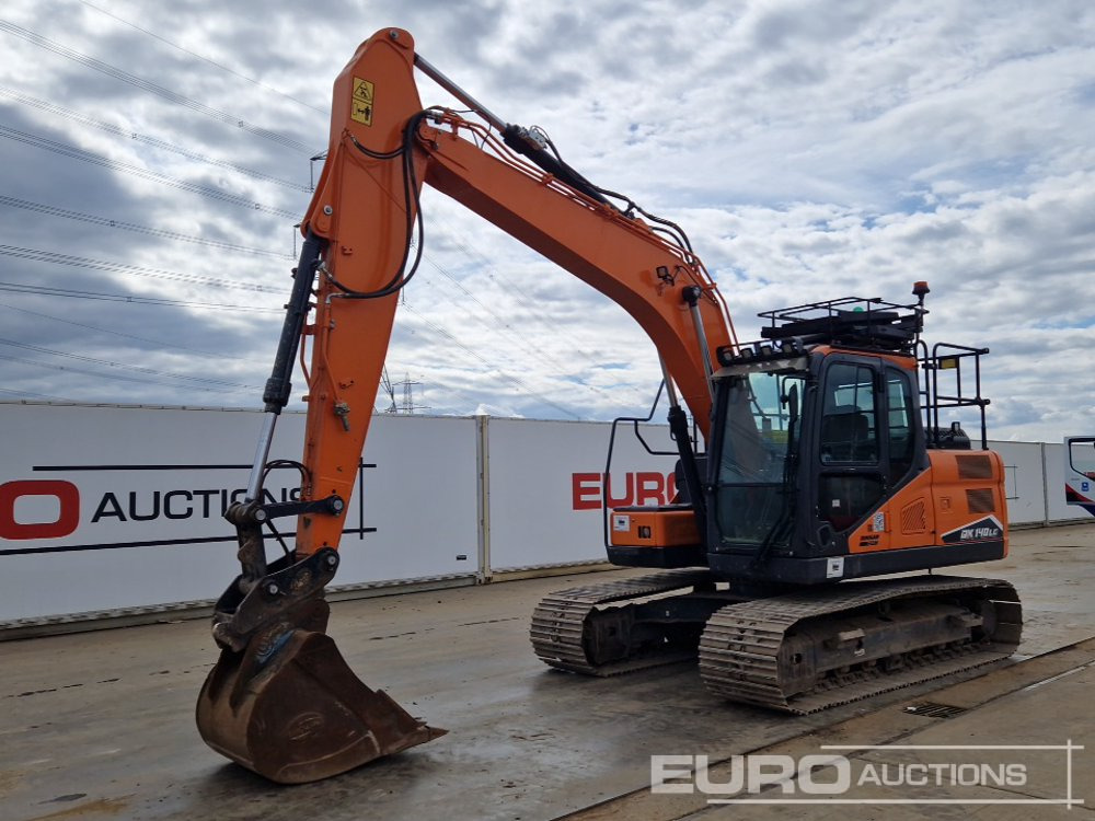 2022 Doosan DX140LC-7 - Kāpurķēžu ekskavators: foto 1 2022 Doosan DX140LC-7 - Kāpurķēžu ekskavators: foto 1