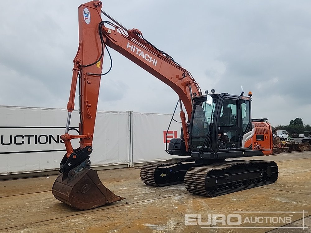 2022 Hitachi ZX130LCN-7 - Kāpurķēžu ekskavators: foto 1 2022 Hitachi ZX130LCN-7 - Kāpurķēžu ekskavators: foto 1