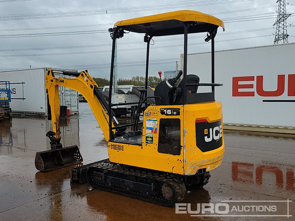 2022 JCB 16C-1 T3 - Mini-ekskavators: foto 3 2022 JCB 16C-1 T3 - Mini-ekskavators: foto 3
