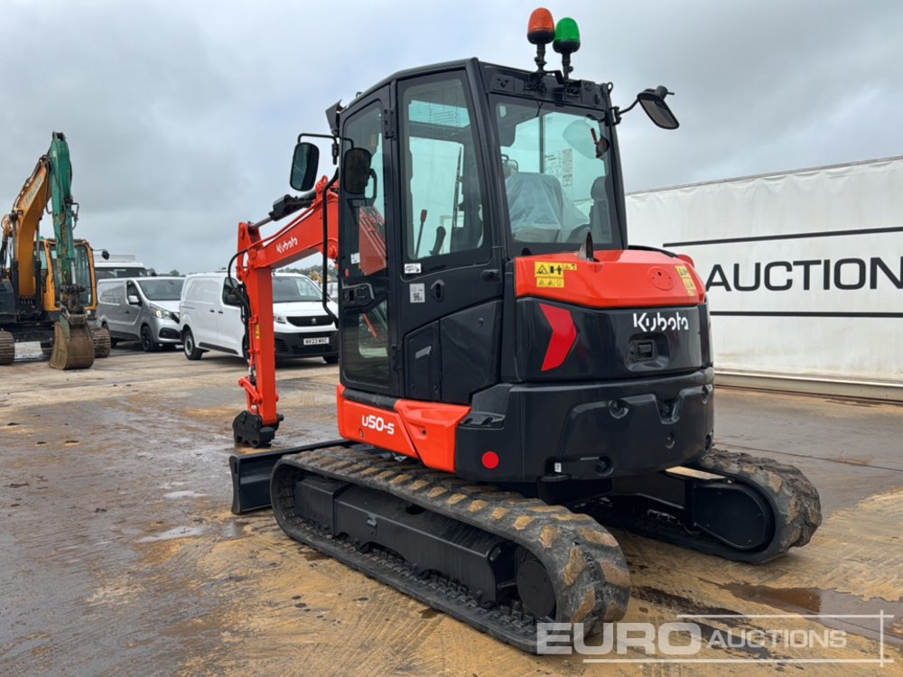2022 Kubota U50-5 - Mini-ekskavators: foto 3 2022 Kubota U50-5 - Mini-ekskavators: foto 3