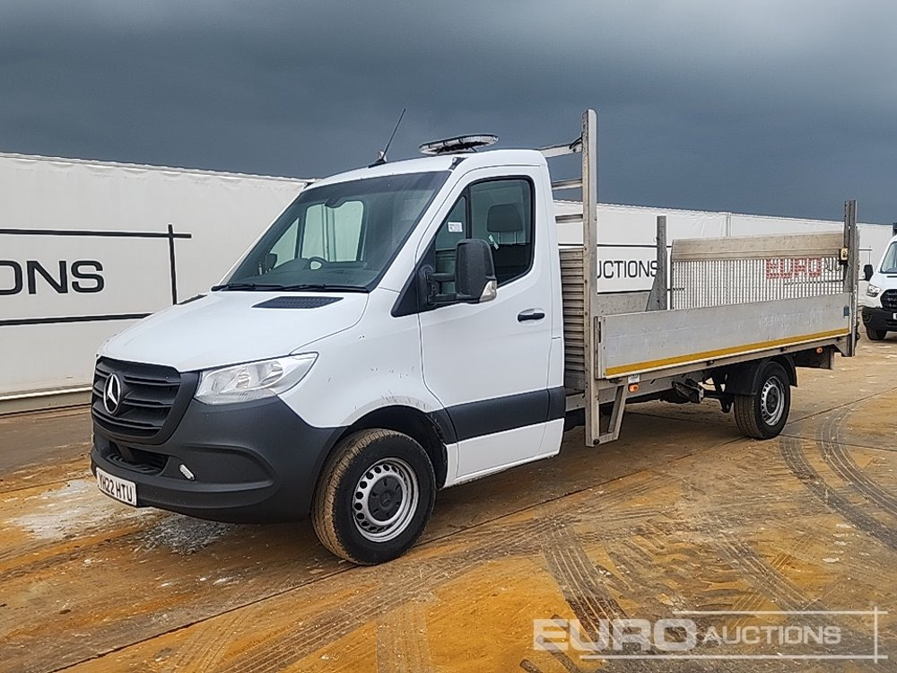 2022 Mercedes Benz Sprinter - Automašīna ar kravas platformu: foto 1 2022 Mercedes Benz Sprinter - Automašīna ar kravas platformu: foto 1