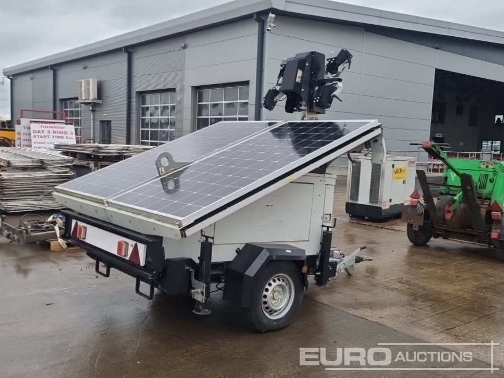 2022 Trime X-Solar Single Axle Solar Powered LED Lighting Tower - Apgaismojuma stabs: foto 5 2022 Trime X-Solar Single Axle Solar Powered LED Lighting Tower - Apgaismojuma stabs: foto 5