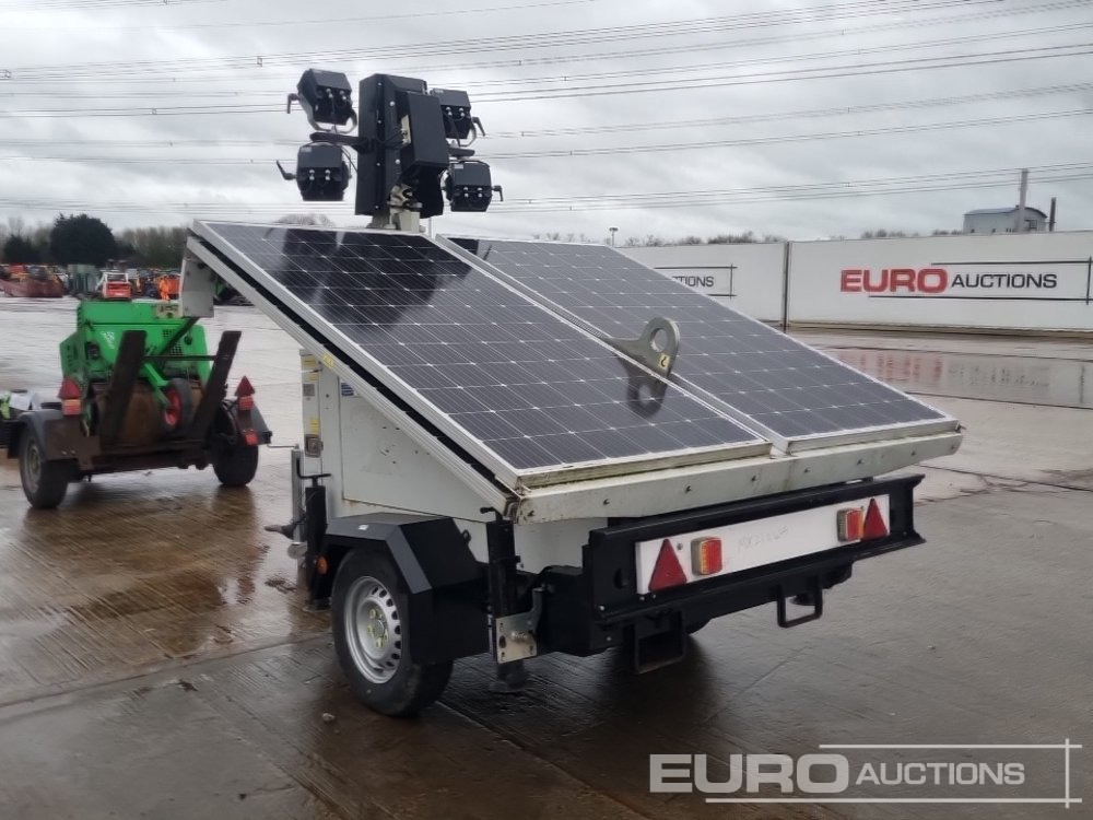 2022 Trime X-Solar Single Axle Solar Powered LED Lighting Tower - Apgaismojuma stabs: foto 3 2022 Trime X-Solar Single Axle Solar Powered LED Lighting Tower - Apgaismojuma stabs: foto 3