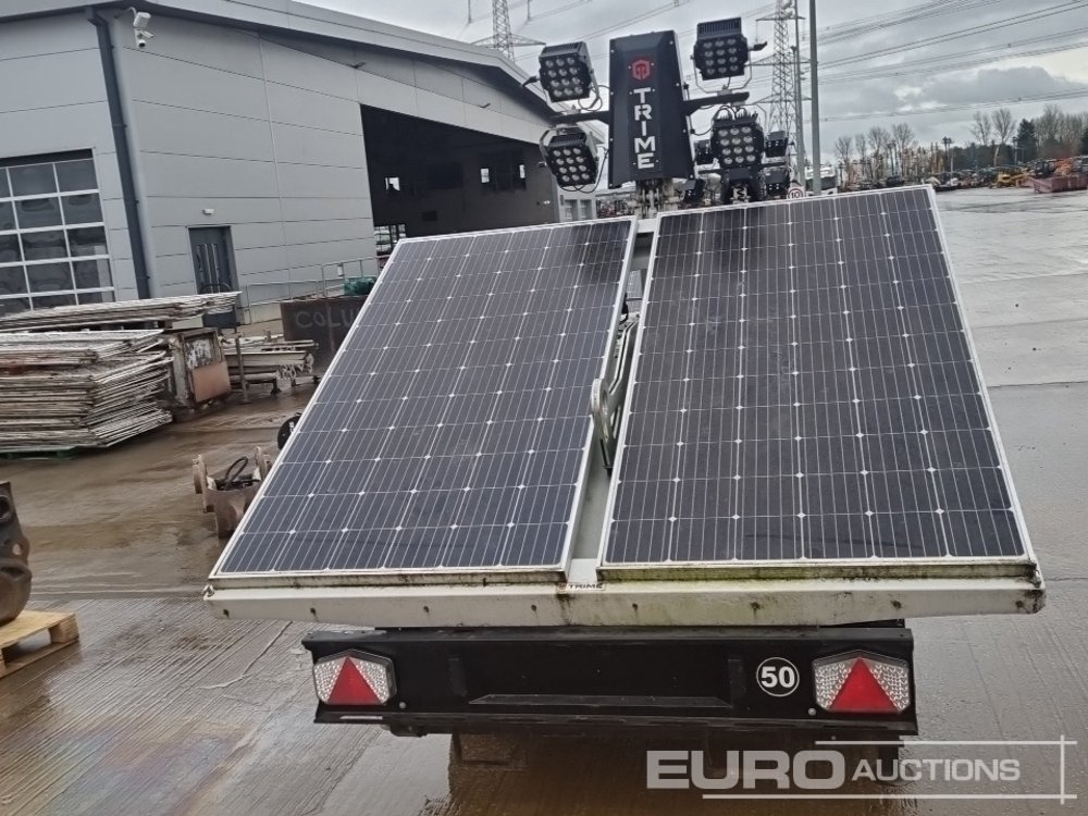 2022 Trime X-Solar Single Axle Solar Powered LED Lighting Tower - Apgaismojuma stabs: foto 4 2022 Trime X-Solar Single Axle Solar Powered LED Lighting Tower - Apgaismojuma stabs: foto 4