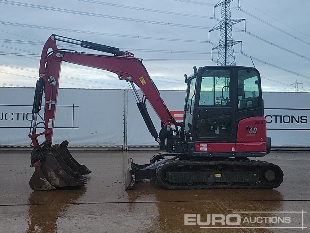 2022 Yanmar SV60-B - Mini-ekskavators: foto 2 2022 Yanmar SV60-B - Mini-ekskavators: foto 2