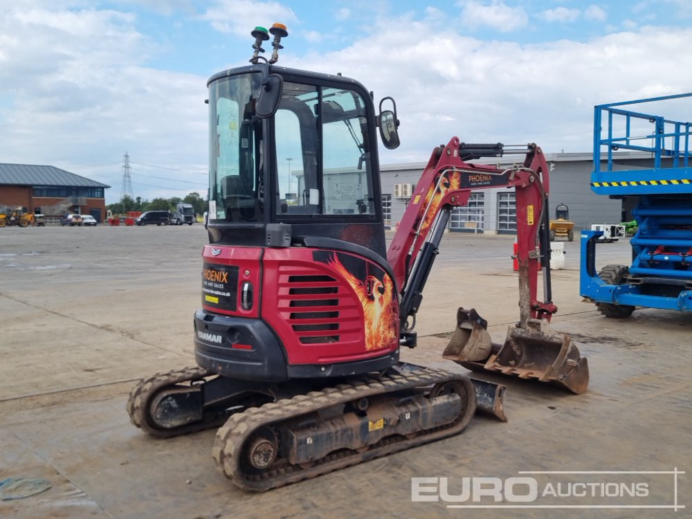 2022 Yanmar ViO26-6 - Mini-ekskavators: foto 5 2022 Yanmar ViO26-6 - Mini-ekskavators: foto 5