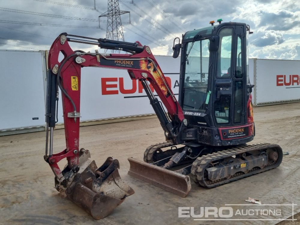 2022 Yanmar ViO26-6 - Mini-ekskavators: foto 1 2022 Yanmar ViO26-6 - Mini-ekskavators: foto 1