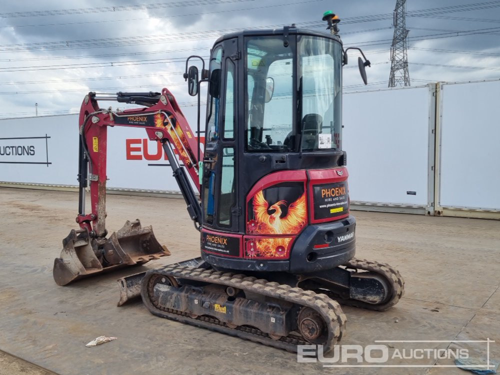 2022 Yanmar ViO26-6 - Mini-ekskavators: foto 3 2022 Yanmar ViO26-6 - Mini-ekskavators: foto 3