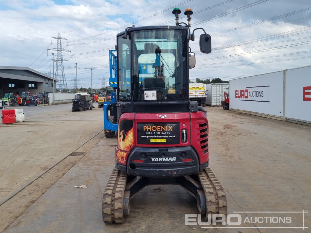 2022 Yanmar ViO26-6 - Mini-ekskavators: foto 4 2022 Yanmar ViO26-6 - Mini-ekskavators: foto 4