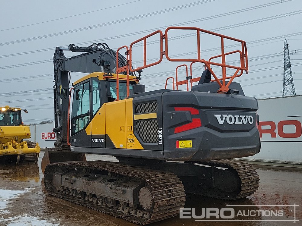 2023 Volvo EC200EL - Kāpurķēžu ekskavators: foto 3 2023 Volvo EC200EL - Kāpurķēžu ekskavators: foto 3