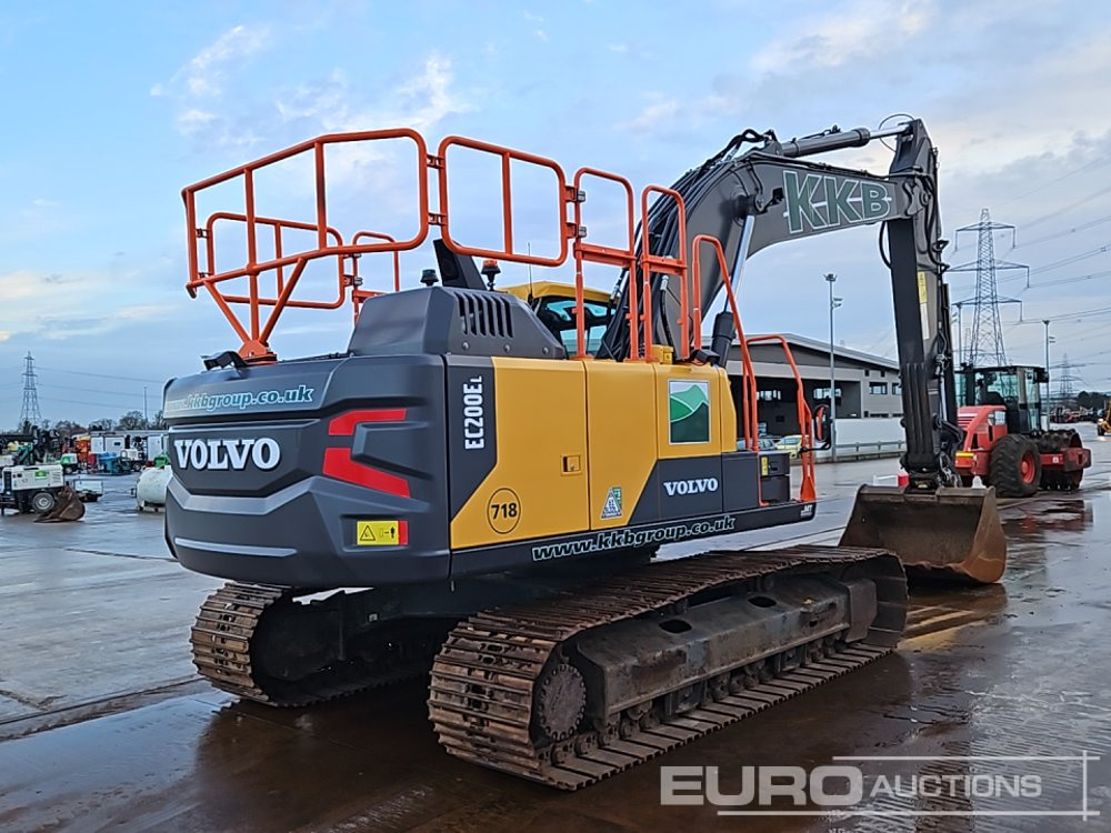 2023 Volvo EC200EL - Kāpurķēžu ekskavators: foto 5 2023 Volvo EC200EL - Kāpurķēžu ekskavators: foto 5
