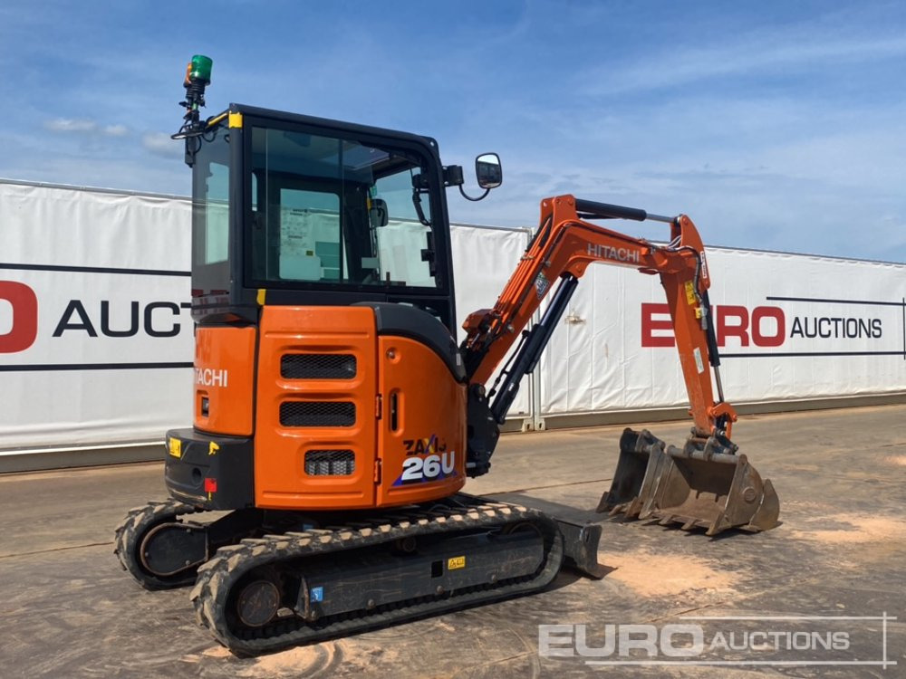 2024 Hitachi ZX26U-6 CLR - Mini-ekskavators: foto 5 2024 Hitachi ZX26U-6 CLR - Mini-ekskavators: foto 5