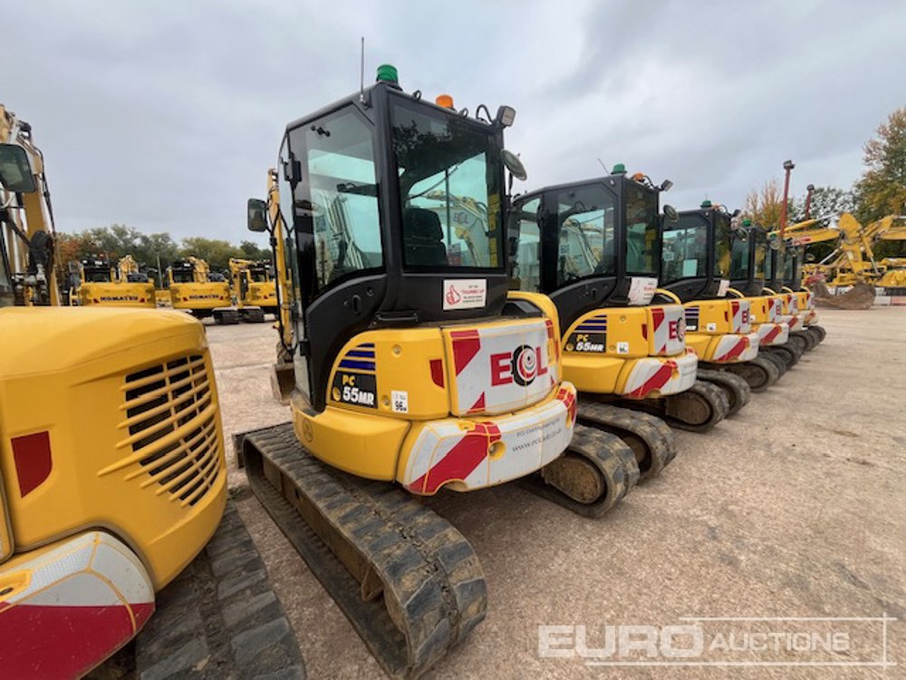 Mini-ekskavators 2024 Komatsu PC55MR-5E0: foto 7