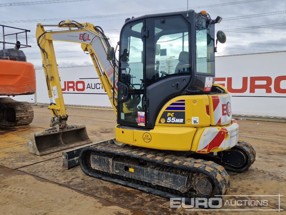 2024 Komatsu PC55MR-5E0 - Mini-ekskavators: foto 5 2024 Komatsu PC55MR-5E0 - Mini-ekskavators: foto 5