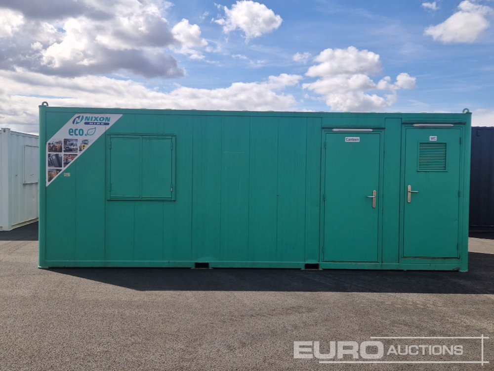 22' x 9' Welfare Unit, Drying Room, W/C, 6kVA Stephill Generator (Cannot Be Reconsigned) - Jūras konteiners: foto 2 22' x 9' Welfare Unit, Drying Room, W/C, 6kVA Stephill Generator (Cannot Be Reconsigned) - Jūras konteiners: foto 2