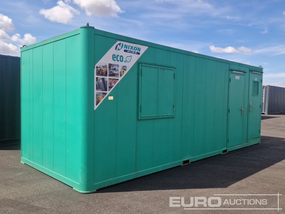 22' x 9' Welfare Unit, Drying Room, W/C, 6kVA Stephill Generator (Cannot Be Reconsigned) - Jūras konteiners: foto 1 22' x 9' Welfare Unit, Drying Room, W/C, 6kVA Stephill Generator (Cannot Be Reconsigned) - Jūras konteiners: foto 1