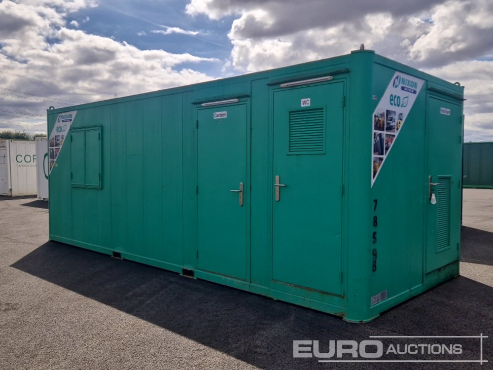 22' x 9' Welfare Unit, Drying Room, W/C, 6kVA Stephill Generator (Cannot Be Reconsigned) - Jūras konteiners: foto 3 22' x 9' Welfare Unit, Drying Room, W/C, 6kVA Stephill Generator (Cannot Be Reconsigned) - Jūras konteiners: foto 3