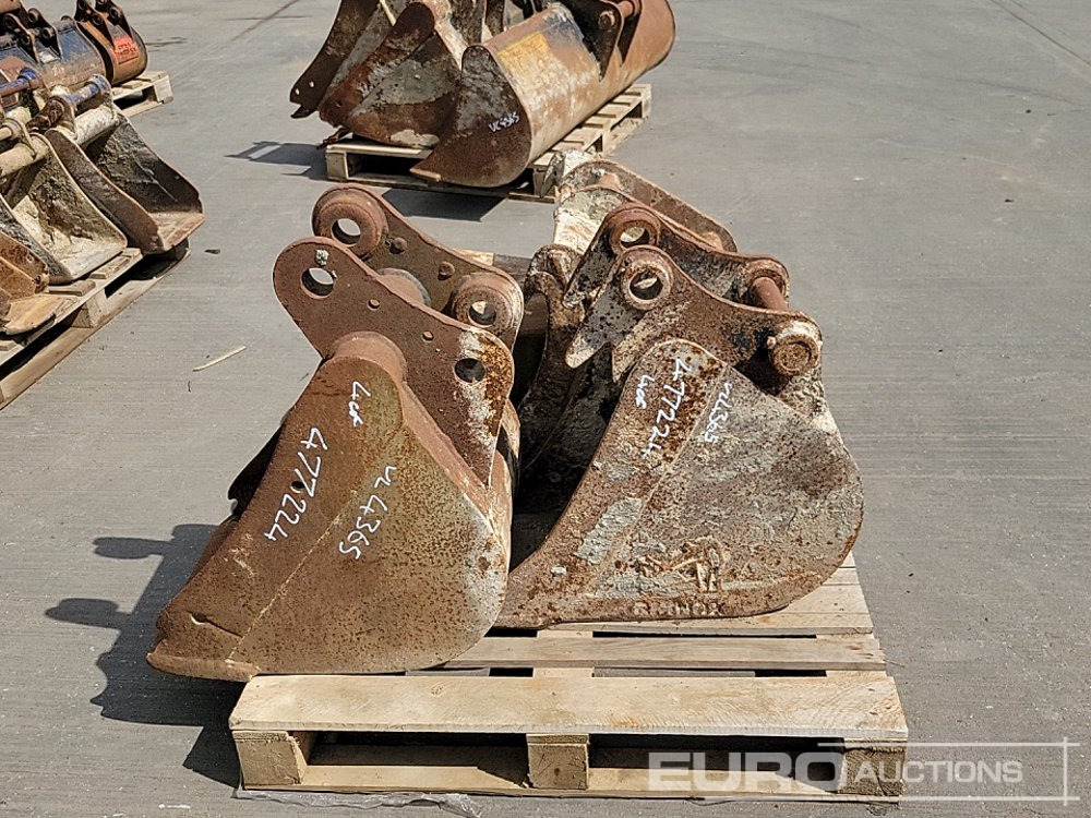 24", 16", 12", 12" Digging Bucket 45mm Pin to suit 4-6 Ton Excavator - Kauss: foto 2 24", 16", 12", 12" Digging Bucket 45mm Pin to suit 4-6 Ton Excavator - Kauss: foto 2