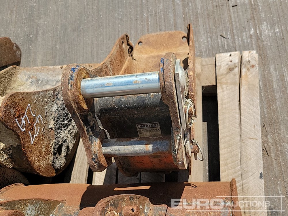 Kauss 24", 24", 12", 12", 10", 8" Digging Bucket 30-35mm Pin to suit Mini Excavator: foto 17