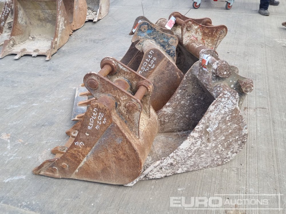 36", 24", 18", 18" Digging Bucket 45mm Pin to suit 4-6 Ton Excavator - Kauss: foto 2 36", 24", 18", 18" Digging Bucket 45mm Pin to suit 4-6 Ton Excavator - Kauss: foto 2