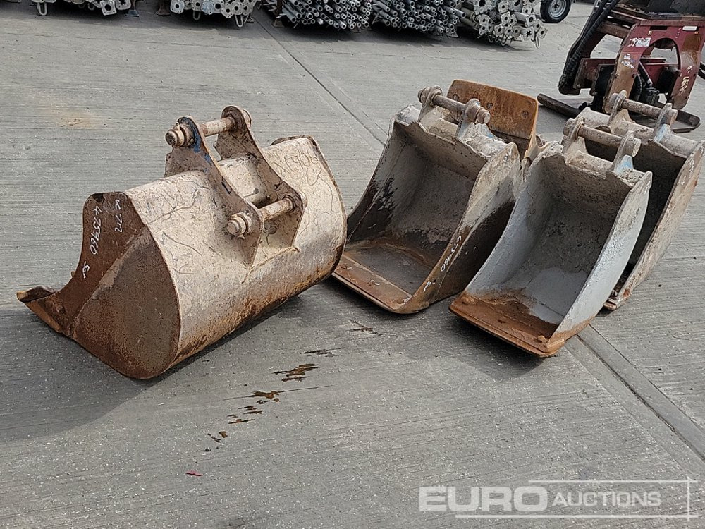 36", 24", 22", 18", 18" Digging Bucket 45mm Pin to suit 4-6 Ton Excavator - Kauss: foto 1 36", 24", 22", 18", 18" Digging Bucket 45mm Pin to suit 4-6 Ton Excavator - Kauss: foto 1