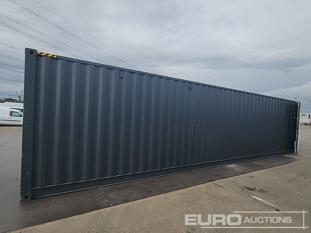 40' x 8' Container, 4 Side Doors, 1 End Door (Cannot Be Reconsigned) - Jūras konteiners: foto 2 40' x 8' Container, 4 Side Doors, 1 End Door (Cannot Be Reconsigned) - Jūras konteiners: foto 2