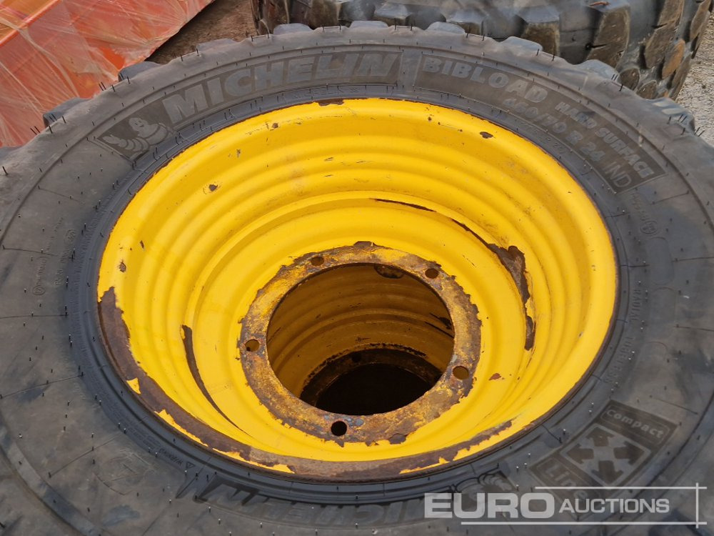 Riepa 460/70R24 Tyre & Rim to suit JCB Telehandler (4 of): foto 9
