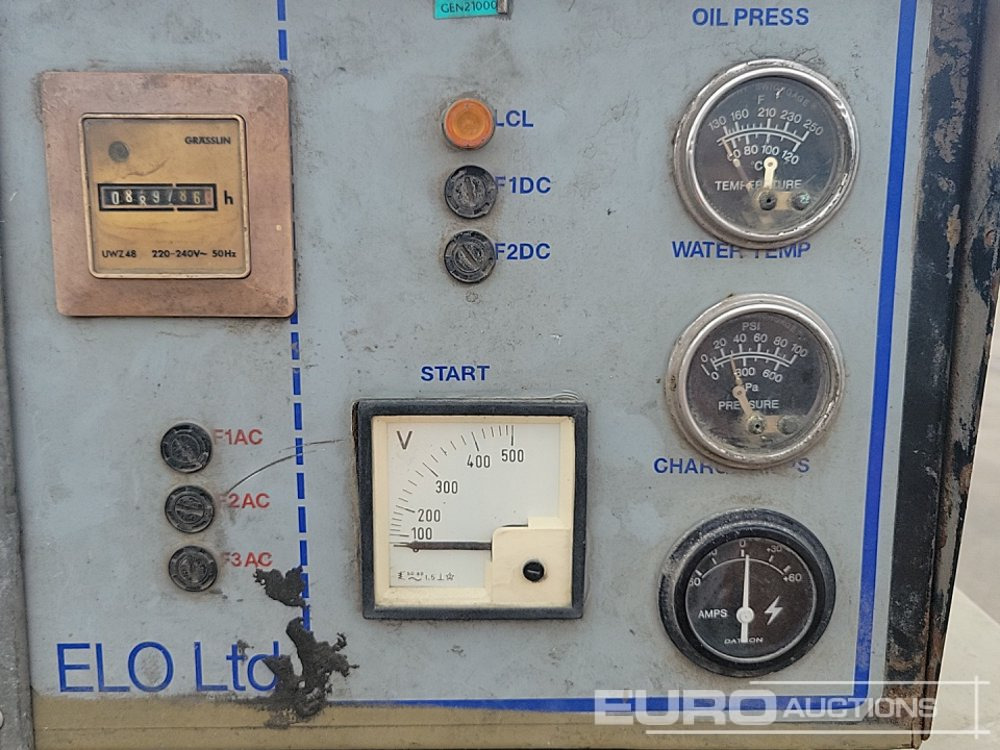 Elektroģenerators 475kVA Skid Mounted Generator, Cummins Engine: foto 21
