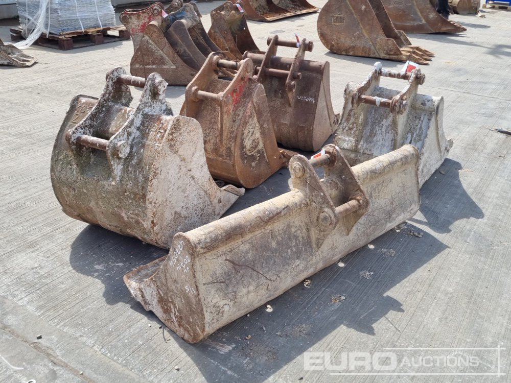 60" Ditching, 24", 24", 24", 18" Digging Bucket 45mm Pin to suit 4-6 Ton Excavator - Kauss: foto 5 60" Ditching, 24", 24", 24", 18" Digging Bucket 45mm Pin to suit 4-6 Ton Excavator - Kauss: foto 5