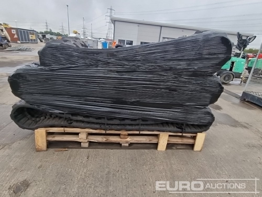 Kāpurķēdes - Celtniecības tehnika 8 Ton Excavator Rubber Tracks (6 of): foto 6