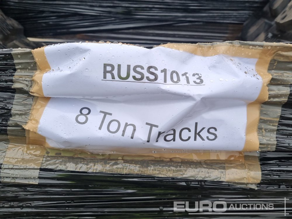 Kāpurķēdes - Celtniecības tehnika 8 Ton Excavator Rubber Tracks (6 of): foto 12