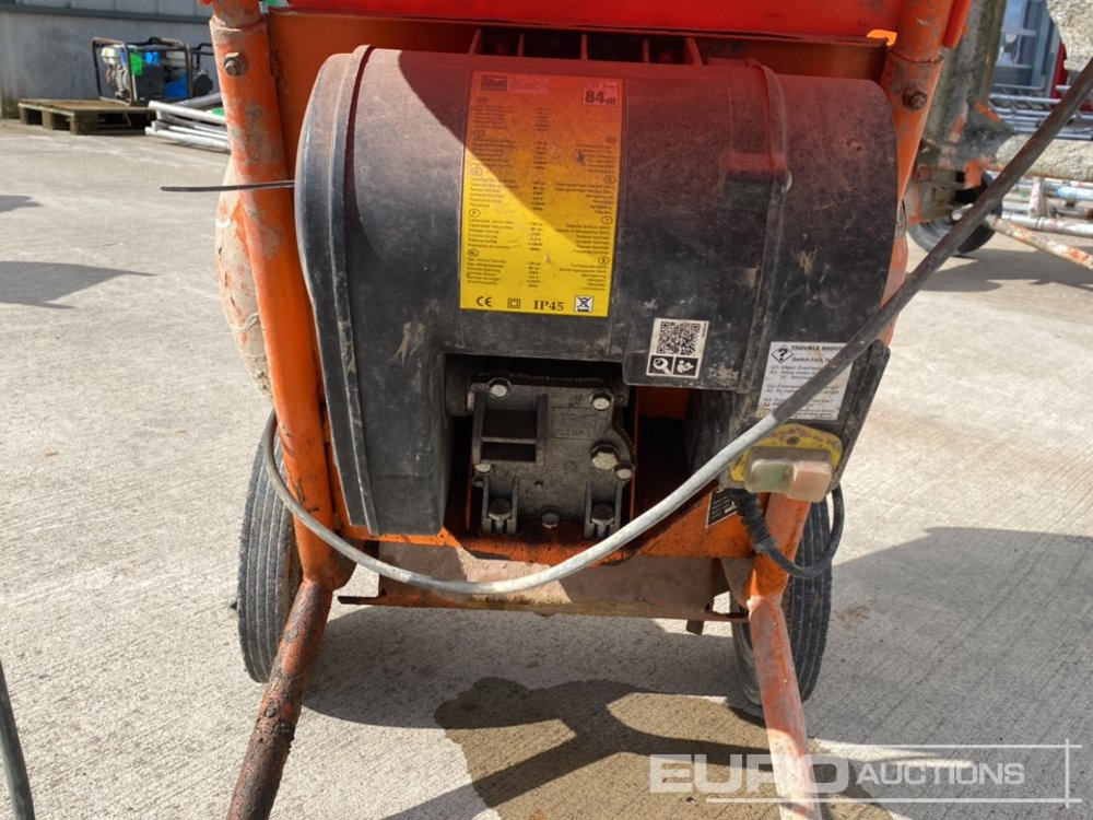 Betona maisītājs Altrad Minimmix 150 240 Volt Cement Mixer: foto 11