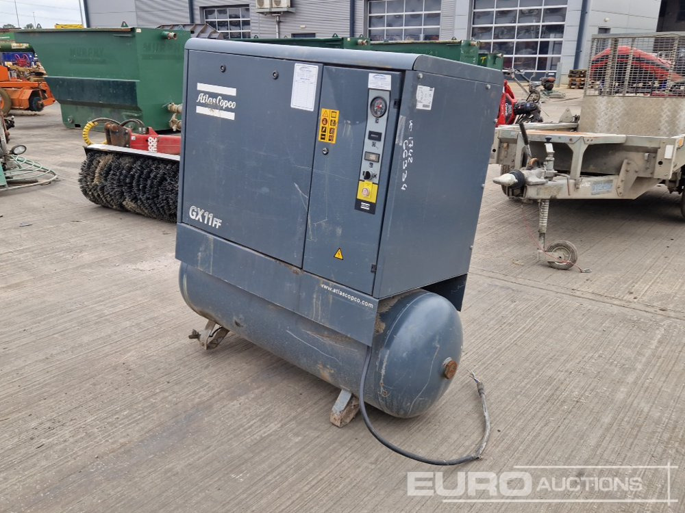 Atlas Copco GX11 - Gaisa kompresors: foto 1 Atlas Copco GX11 - Gaisa kompresors: foto 1