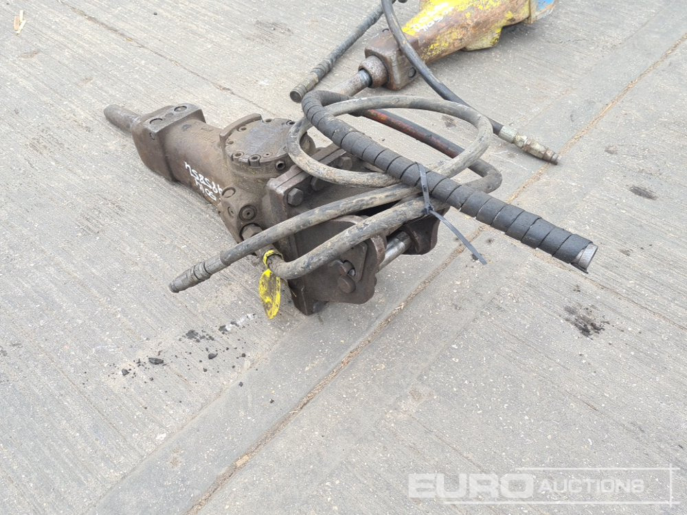 Atlas Copco Hydraulic Breaker 30mm Pin to suit Mini Excavator - Hidrauliskais āmurs: foto 3 Atlas Copco Hydraulic Breaker 30mm Pin to suit Mini Excavator - Hidrauliskais āmurs: foto 3