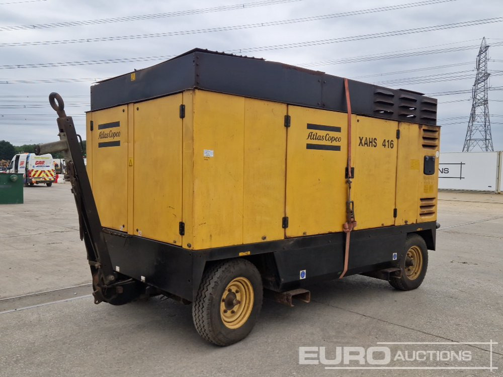 Atlas Copco XAHS416MD 880CFM - Gaisa kompresors: foto 1 Atlas Copco XAHS416MD 880CFM - Gaisa kompresors: foto 1