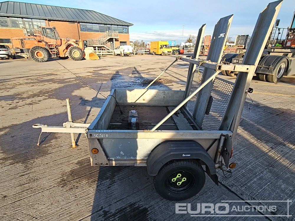 Bateson Trailers 0.75 Ton Single Axle Plant Trailer, Ramp - Celtniecības tehnikas piekabe: foto 2 Bateson Trailers 0.75 Ton Single Axle Plant Trailer, Ramp - Celtniecības tehnikas piekabe: foto 2