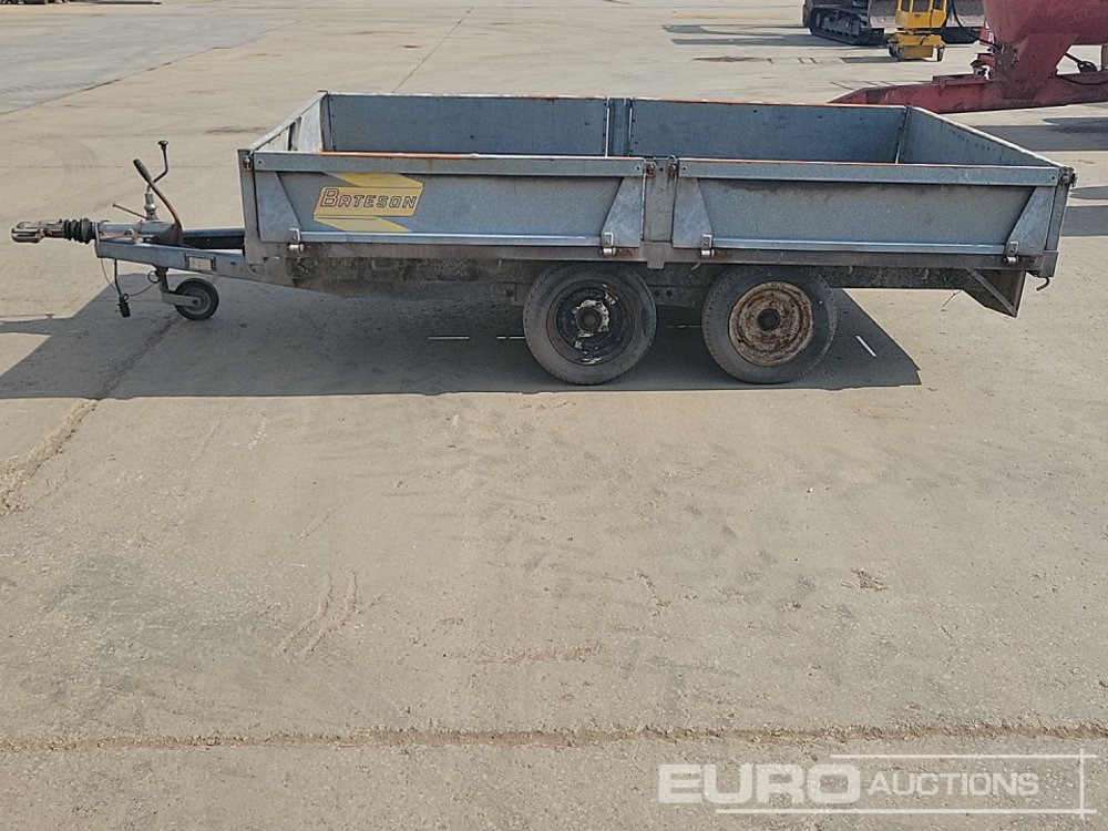 Bateson Trailers 2 Ton Twin Axle Dropside Plant Trailer - Celtniecības tehnikas piekabe: foto 2 Bateson Trailers 2 Ton Twin Axle Dropside Plant Trailer - Celtniecības tehnikas piekabe: foto 2