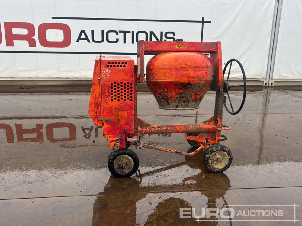 Belle Diesel Mixer, Yanmar Electric Start Engine - Betona maisītājs: foto 2 Belle Diesel Mixer, Yanmar Electric Start Engine - Betona maisītājs: foto 2