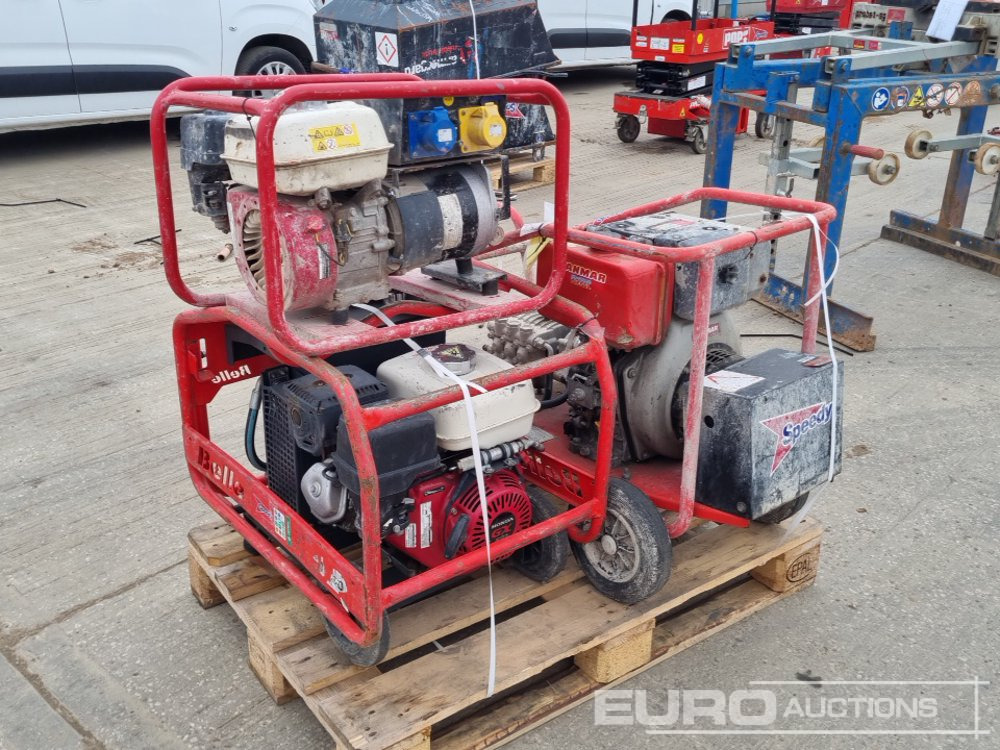 Belle Hydraulic Powerpack, Pramac Generator (Spares) & Pressure Washer, Yanmar Engine - Celtniecības maisītājs: foto 3 Belle Hydraulic Powerpack, Pramac Generator (Spares) & Pressure Washer, Yanmar Engine - Celtniecības maisītājs: foto 3
