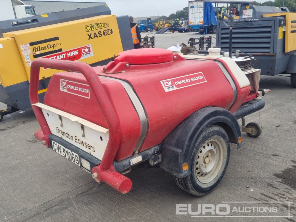 Brendon Bowsers Single Axle Plastic Water Bowser, Yanmar Pressure Washer - Augstspiediena mazgātājs: foto 5 Brendon Bowsers Single Axle Plastic Water Bowser, Yanmar Pressure Washer - Augstspiediena mazgātājs: foto 5